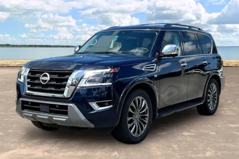 Blue 2022 Nissan Armada Platinum for sale in Jacksonville, FL