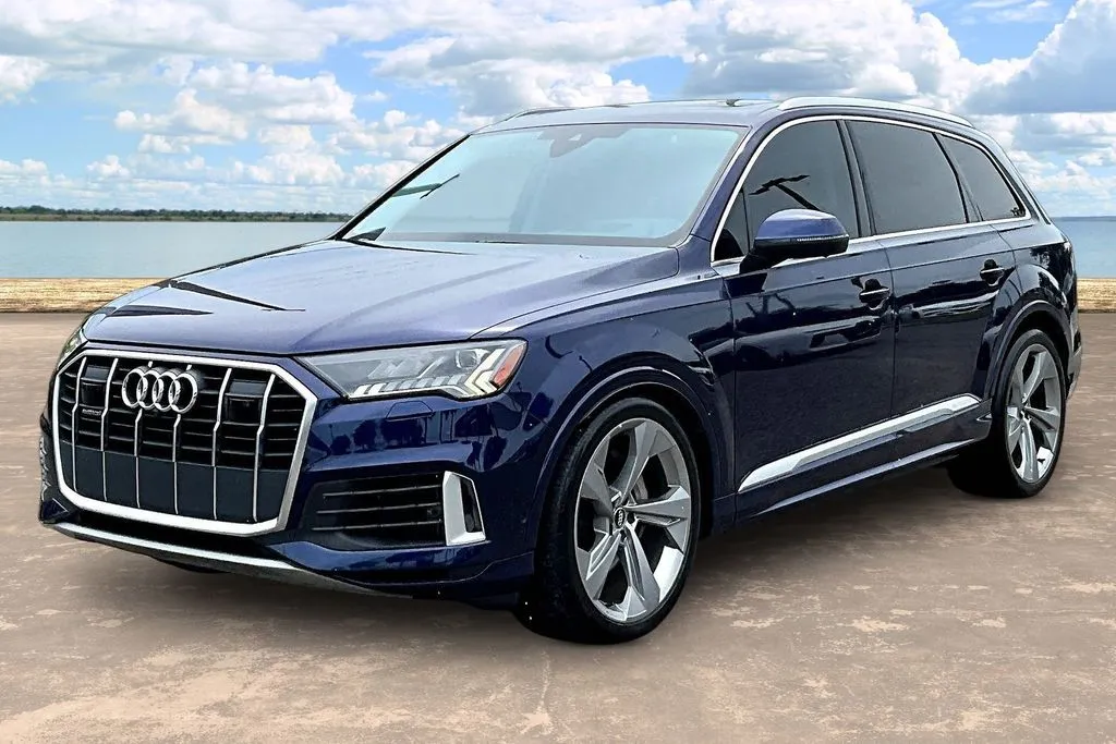 Blue 2020 Audi Q7 55 Prestige for sale in Jacksonville, FL