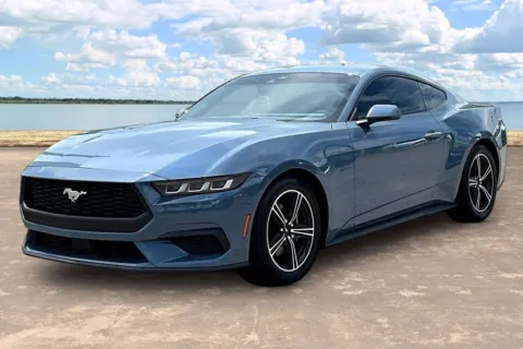 Blue 2024 Ford Mustang EcoBoost Premium for sale in Jacksonville, FL