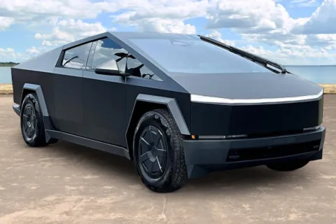Another view of 2024 Tesla Cybertruck for sale in Jacksonville, FL at Gravity Autos Jacksonville