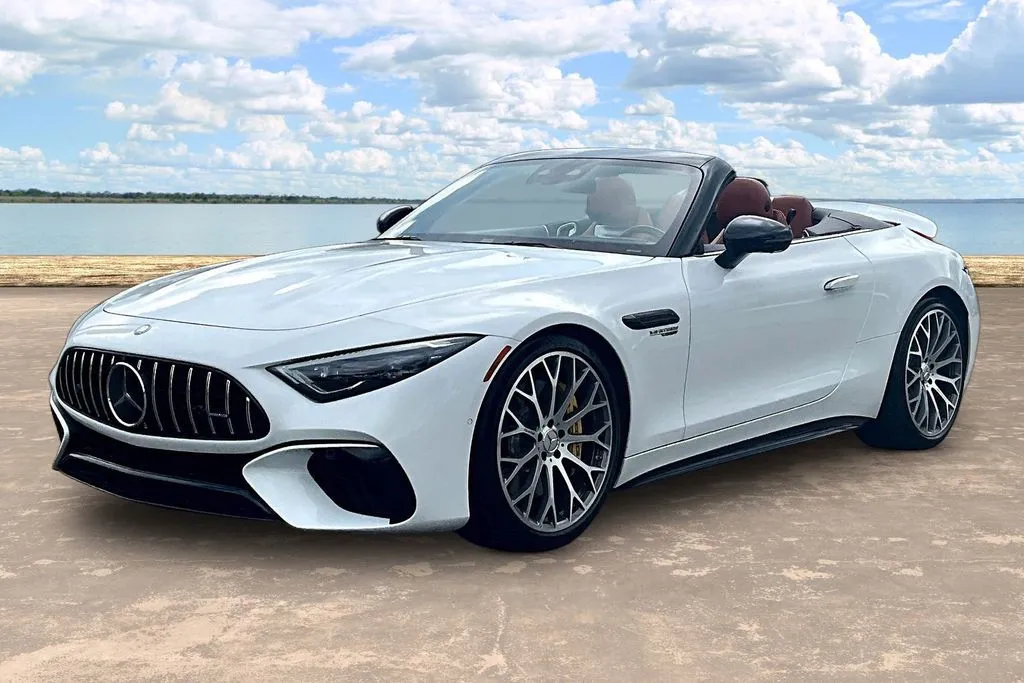White 2023 Mercedes-Benz SL-Class SL 55 AMG for sale in Jacksonville, FL