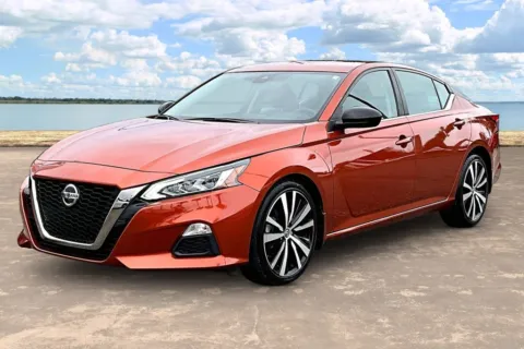 Orange 2021 Nissan Altima 2.5 SR for sale in Jacksonville, FL