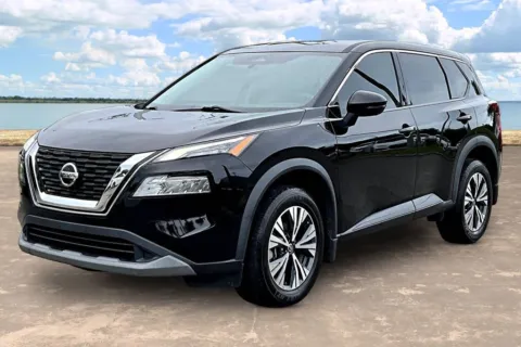 Black 2021 Nissan Rogue SV for sale in Jacksonville, FL