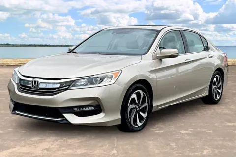 Beige 2017 Honda Accord EX-L for sale in Jacksonville, FL