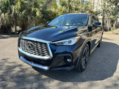 Blue 2022 INFINITI QX55 LUXE for sale in Jacksonville, FL