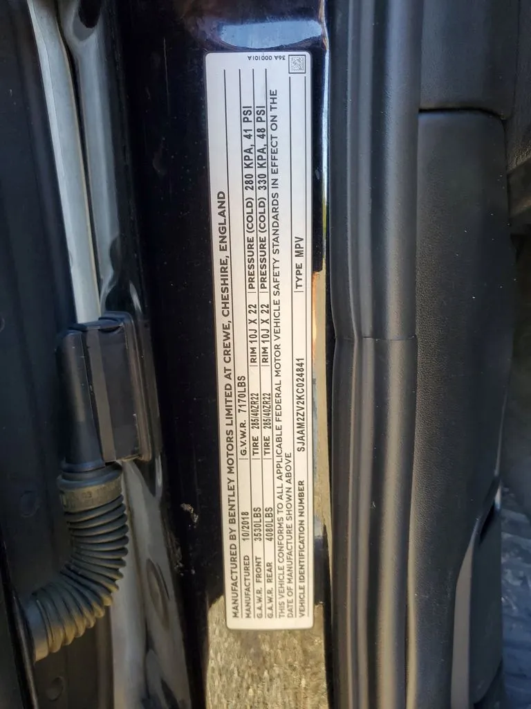 2019 Bentley Bentayga Base - Photo 36