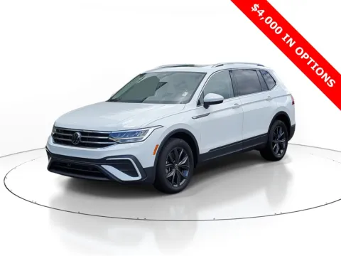 White 2022 Volkswagen Tiguan 2.0T SE for sale in Jacksonville, FL