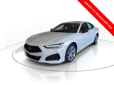 White 2021 Acura TLX Technology Package for sale in Jacksonville, FL