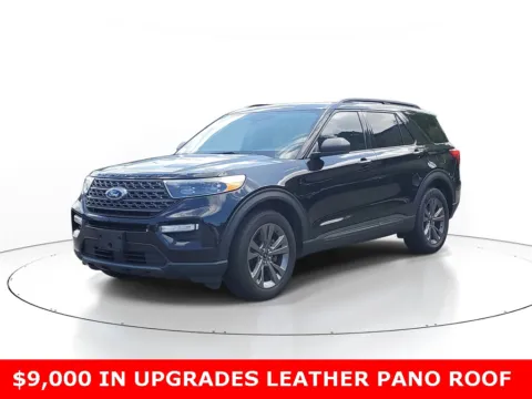 Black 2021 Ford Explorer XLT for sale in Jacksonville, FL