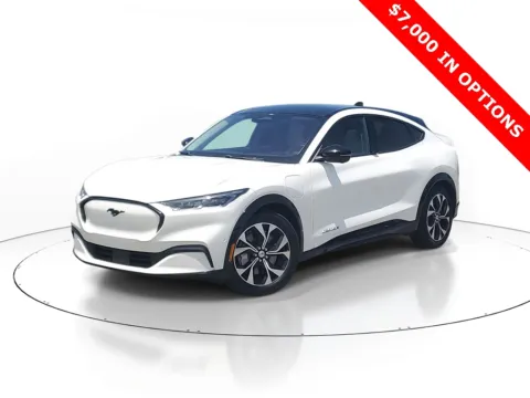 White 2022 Ford Mustang Mach-E Premium for sale in Jacksonville, FL