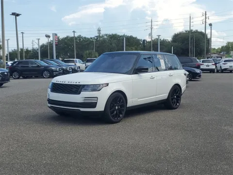 White 2019 Land Rover Range Rover 3.0L V6 Supercharged for sale in Jacksonville, FL