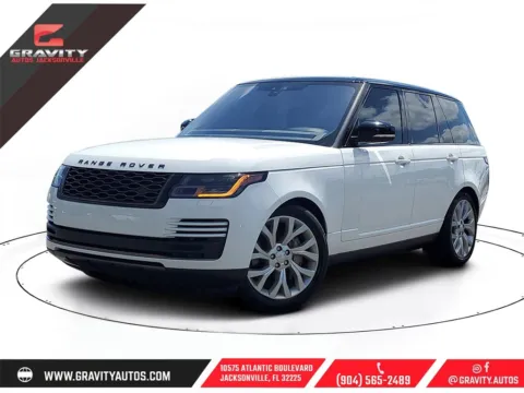 White 2019 Land Rover Range Rover 3.0L V6 Supercharged for sale in Jacksonville, FL
