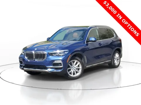 Blue 2019 BMW X5 xDrive40i for sale in Jacksonville, FL