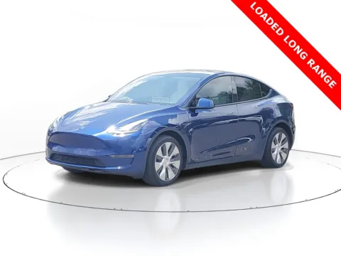 Blue 2021 Tesla Model Y Long Range for sale in Jacksonville, FL