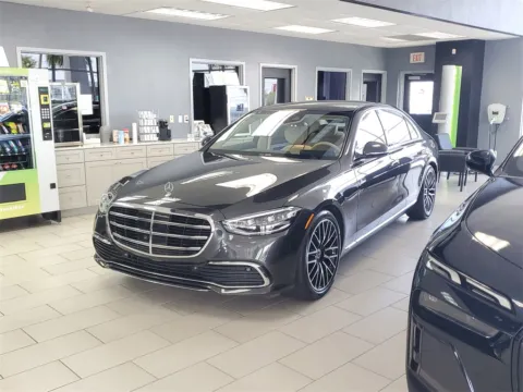 Gray 2022 Mercedes-Benz S-Class S 580 for sale in Jacksonville, FL