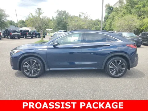 Photos of 2022 INFINITI QX55 ESSENTIAL for sale in Jacksonville, FL at Gravity Autos Jacksonville