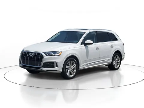 White 2020 Audi Q7 45 Premium Plus for sale in Jacksonville, FL