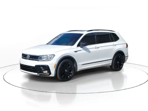 White 2020 Volkswagen Tiguan 2.0T SE R-Line Black for sale in Jacksonville, FL