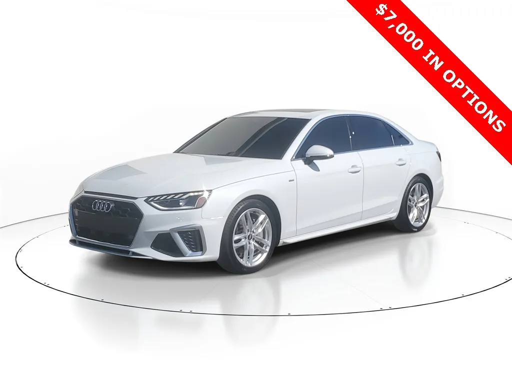 White 2023 Audi A4 45 S line Premium Plus for sale in Jacksonville, FL