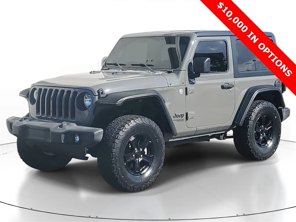 Gray 2020 Jeep Wrangler Sport S for sale in Jacksonville, FL