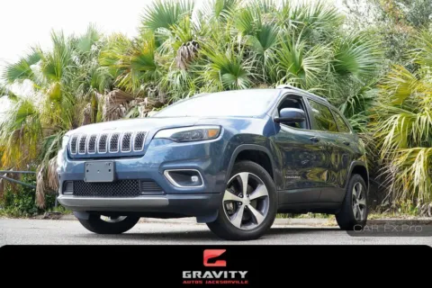 Blue 2019 Jeep Cherokee Limited for sale in Jacksonville, FL