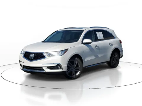 White 2018 Acura MDX 3.5L for sale in Jacksonville, FL