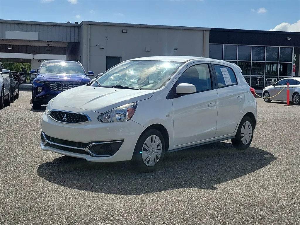 White 2018 Mitsubishi Mirage ES for sale in Jacksonville, FL