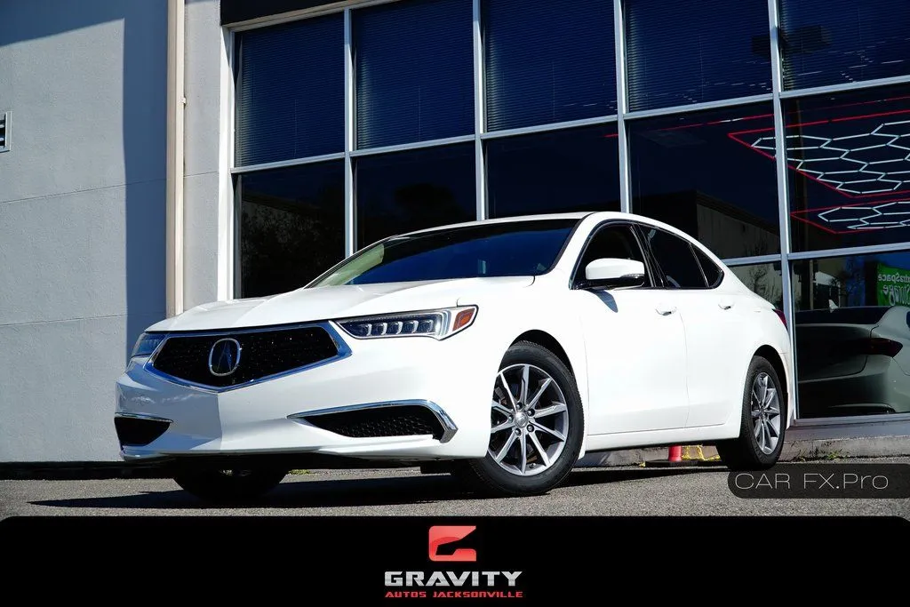 White 2018 Acura TLX 2.4L for sale in Jacksonville, FL