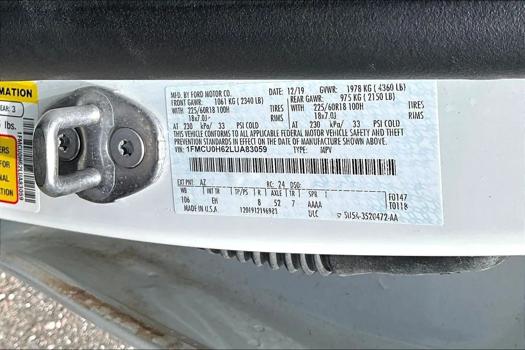 2020 Ford Escape SEL - Photo 18
