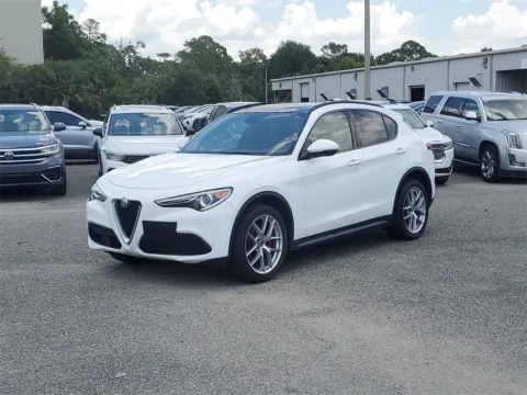 White 2019 Alfa Romeo Stelvio Ti Sport for sale in Jacksonville, FL