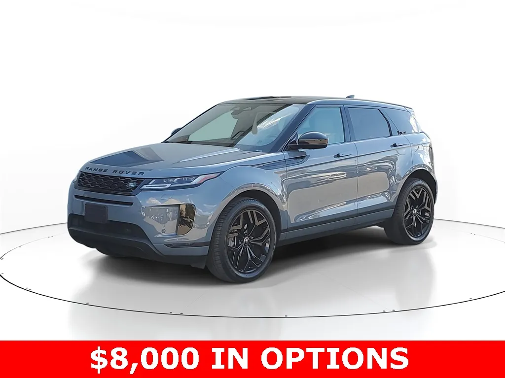 Gray 2022 Land Rover Range Rover Evoque SE for sale in Jacksonville, FL