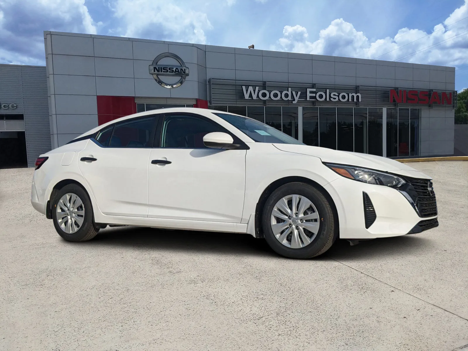 White 2025 Nissan Sentra S for sale in Vidalia, GA