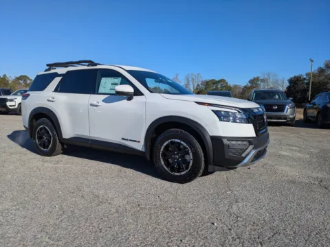 Photos of 2025 Nissan Pathfinder Rock Creek for sale in Vidalia, GA at Woody Folsom Nissan of Vidalia