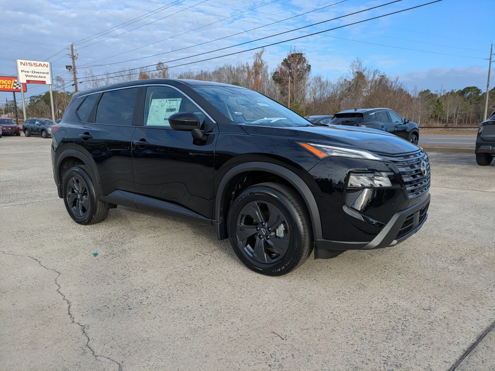 Black 2026 Nissan Rogue SV for sale in Vidalia, GA