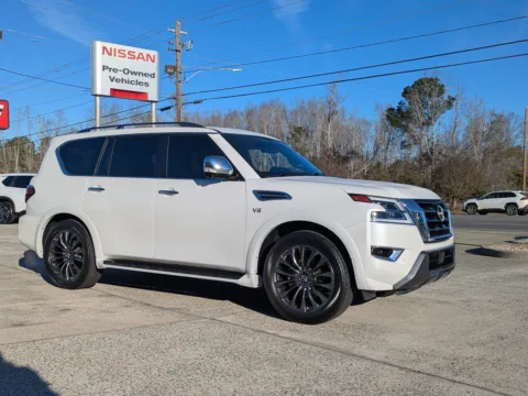 Photos of 2021 Nissan Armada Platinum for sale in Vidalia, GA at Woody Folsom Nissan of Vidalia