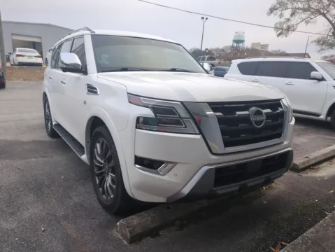 Photos of 2021 Nissan Armada Platinum for sale in Vidalia, GA at Woody Folsom Nissan of Vidalia
