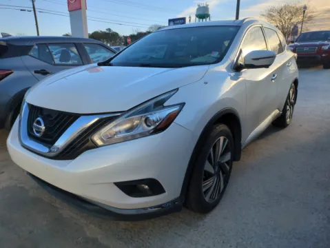 White 2017 Nissan Murano Platinum for sale in Vidalia, GA