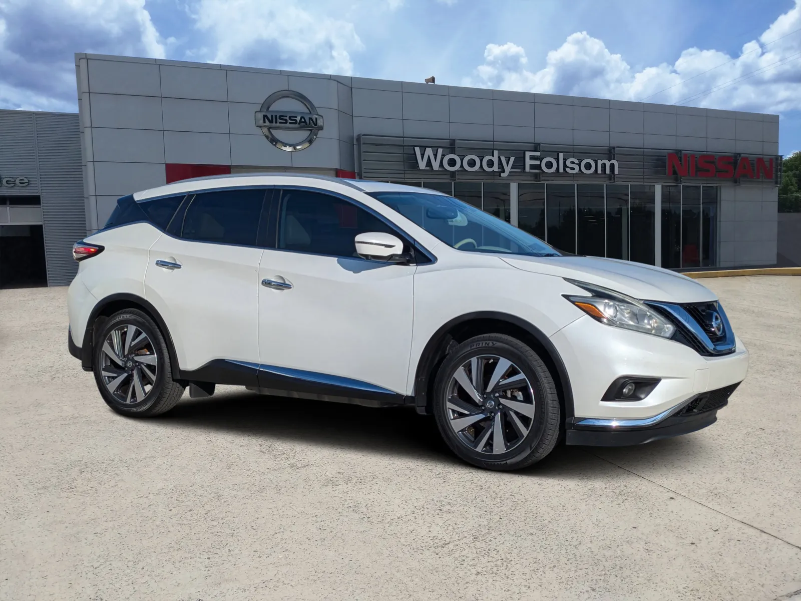 White 2017 Nissan Murano Platinum for sale in Vidalia, GA