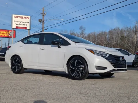 White 2025 Nissan Versa SR for sale in Vidalia, GA