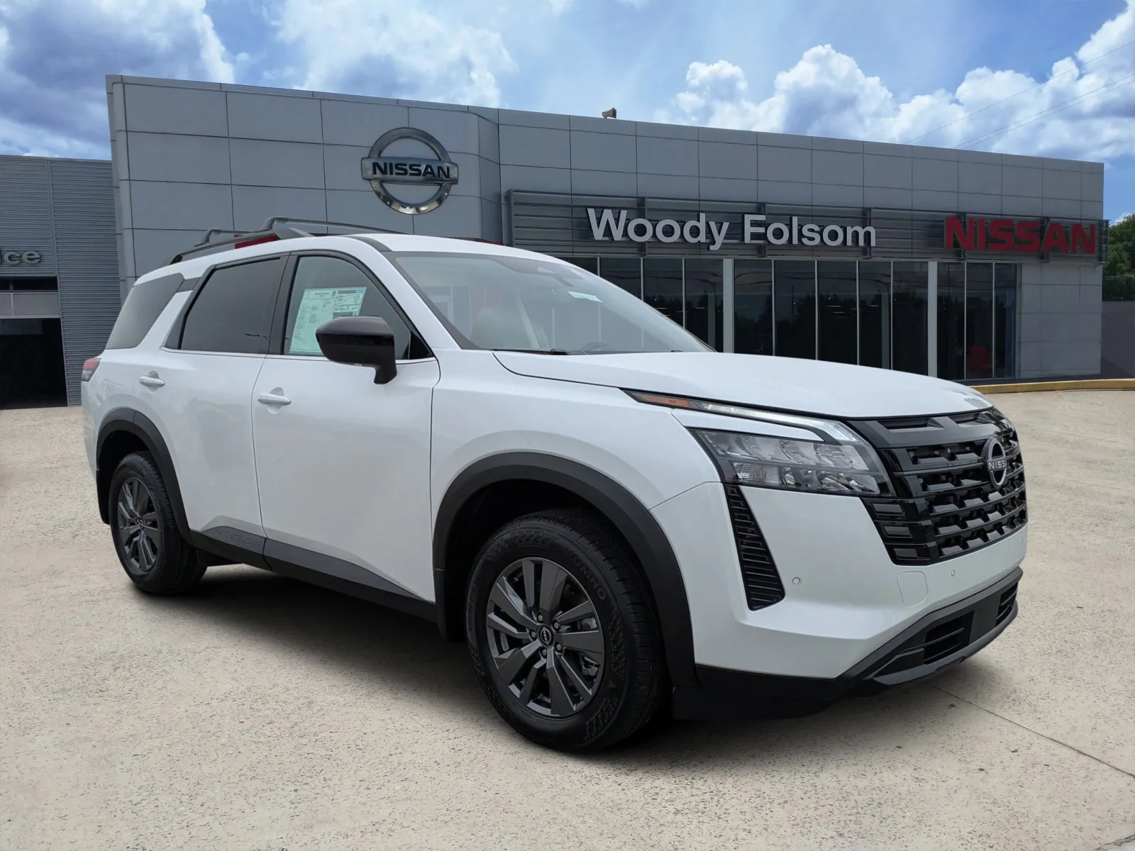 White 2026 Nissan Pathfinder SV for sale in Vidalia, GA