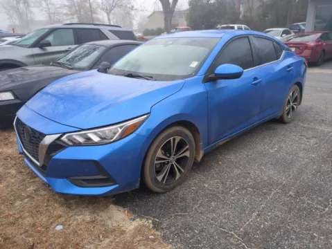 Blue 2022 Nissan Sentra SV for sale in Vidalia, GA