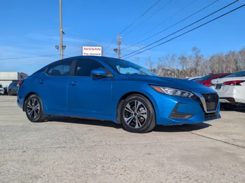 Blue 2022 Nissan Sentra SV for sale in Vidalia, GA
