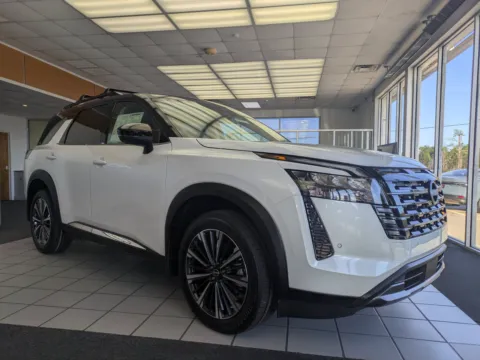 White 2026 Nissan Pathfinder Platinum for sale in Vidalia, GA
