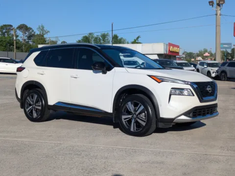 White 2022 Nissan Rogue Platinum for sale in Vidalia, GA