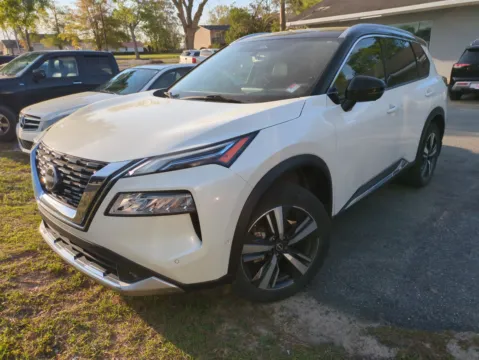 White 2022 Nissan Rogue Platinum for sale in Vidalia, GA
