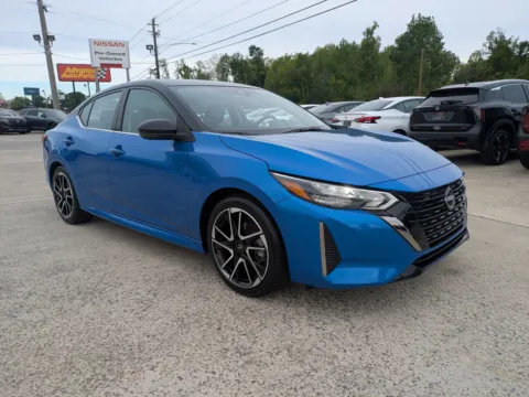 Blue 2024 Nissan Sentra SR for sale in Vidalia, GA