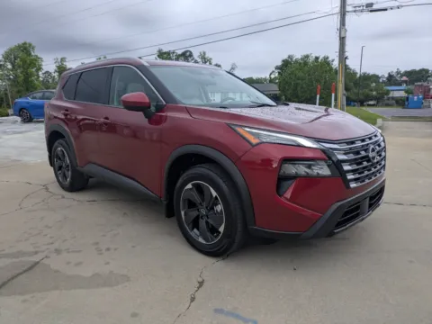 Red 2024 Nissan Rogue SV for sale in Vidalia, GA