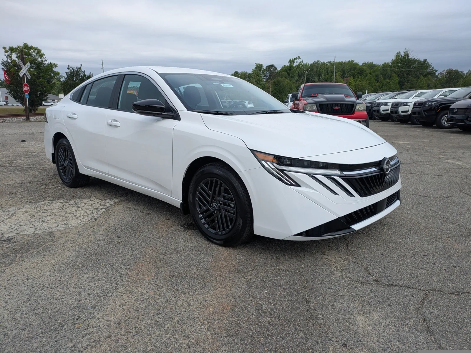 White 2026 Nissan Sentra SV for sale in Vidalia, GA