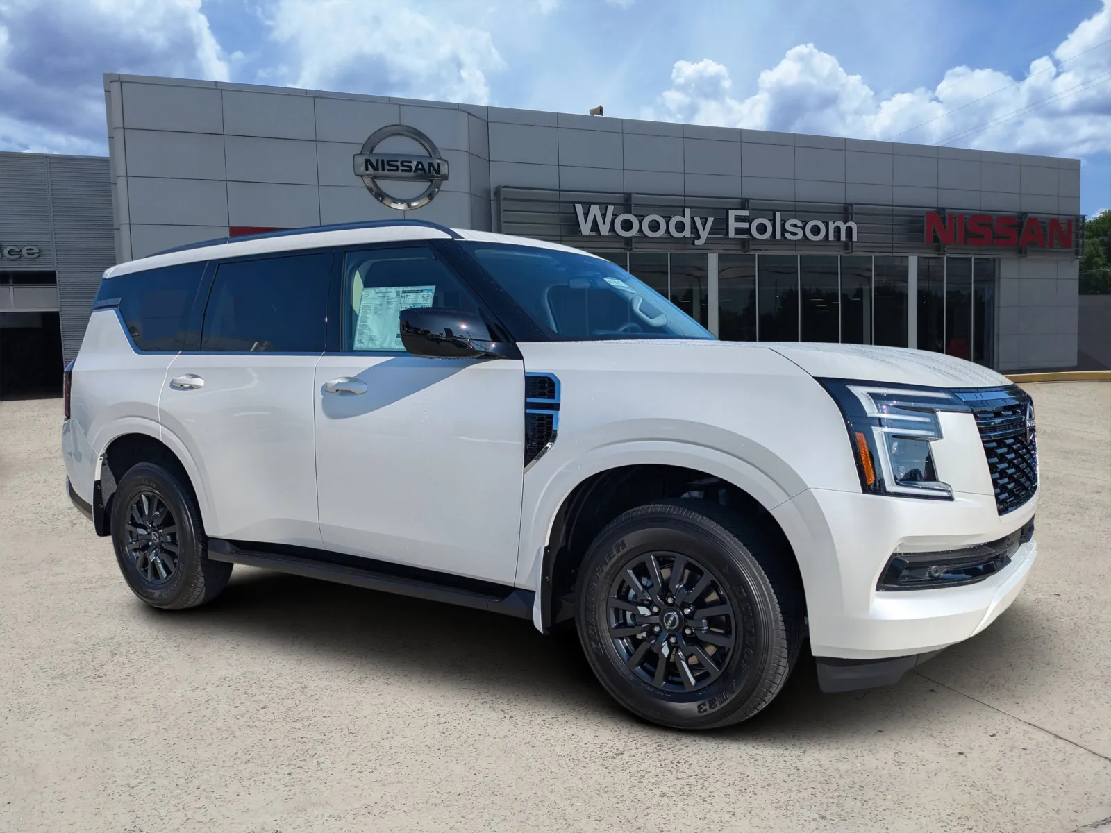 White 2026 Nissan Armada SV for sale in Vidalia, GA