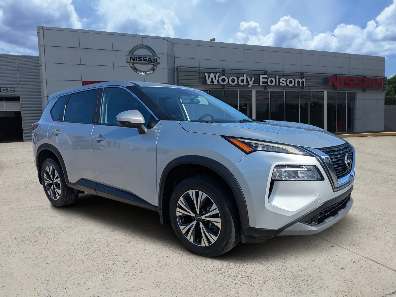Silver 2023 Nissan Rogue SV for sale in Vidalia, GA